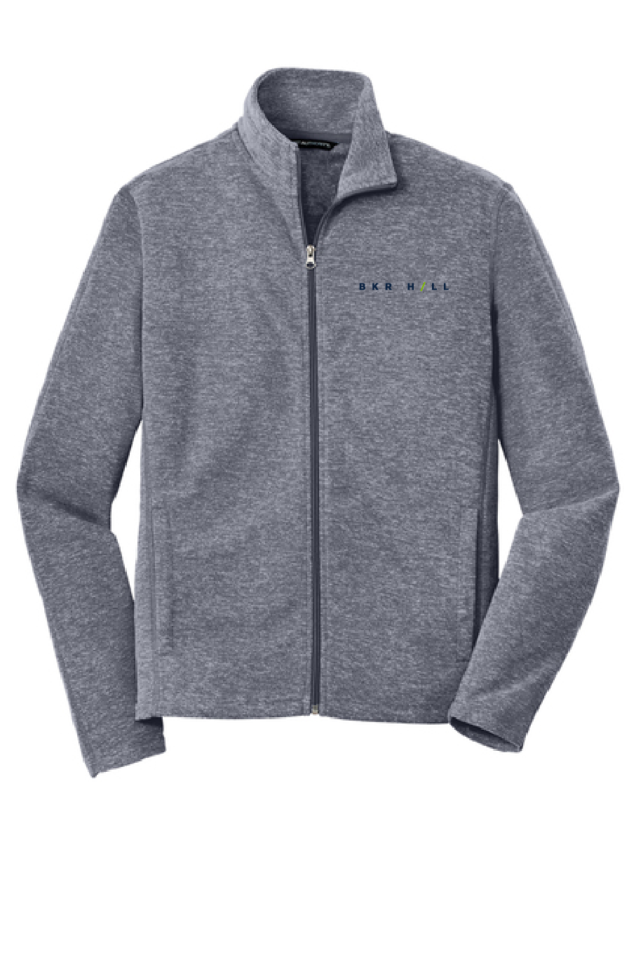 Port Authority® Heather Microfleece Full-Zip Jacket